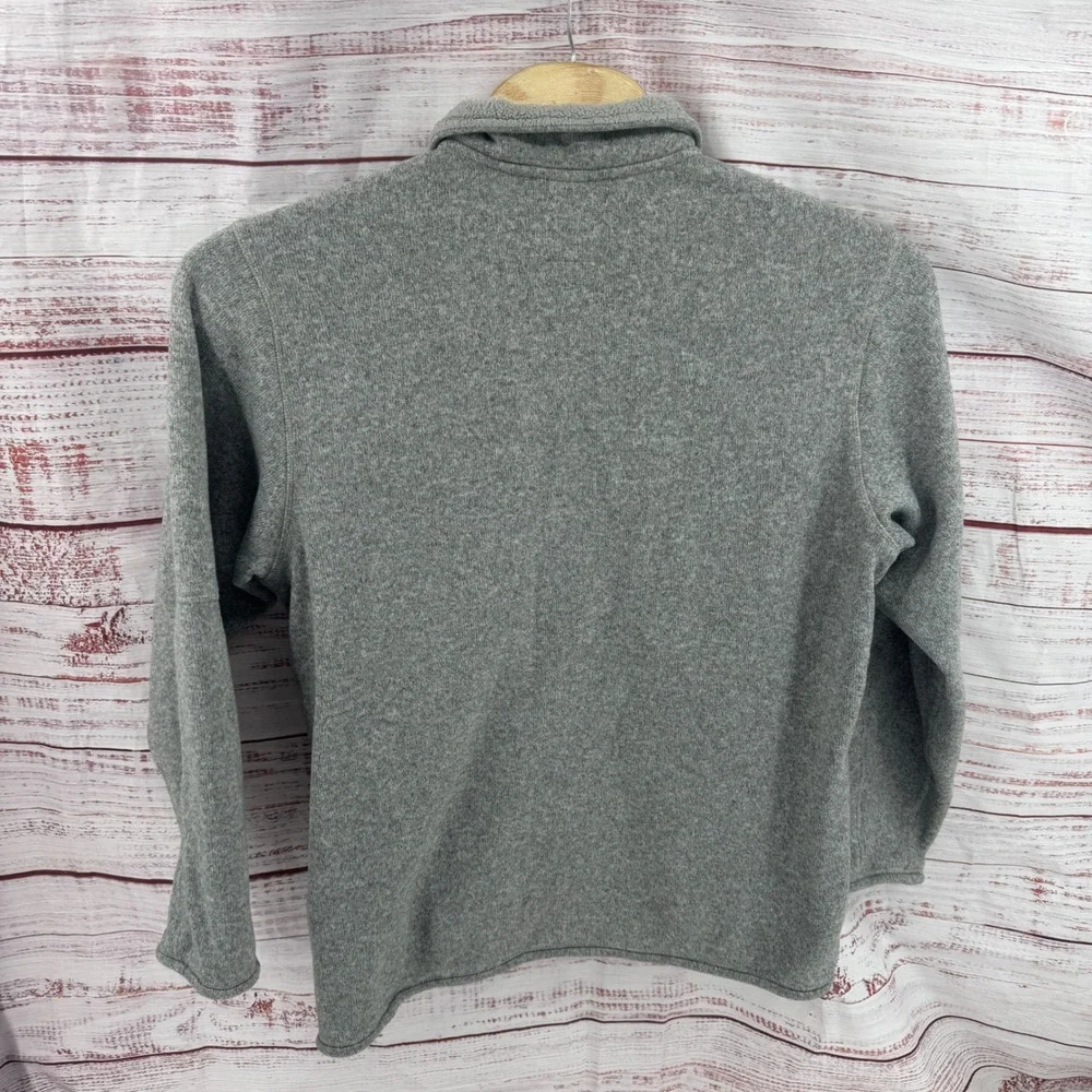 The North Face Sweater Mens XL Gordon Lyons 1/4 Zip Fleece Pullover Grey